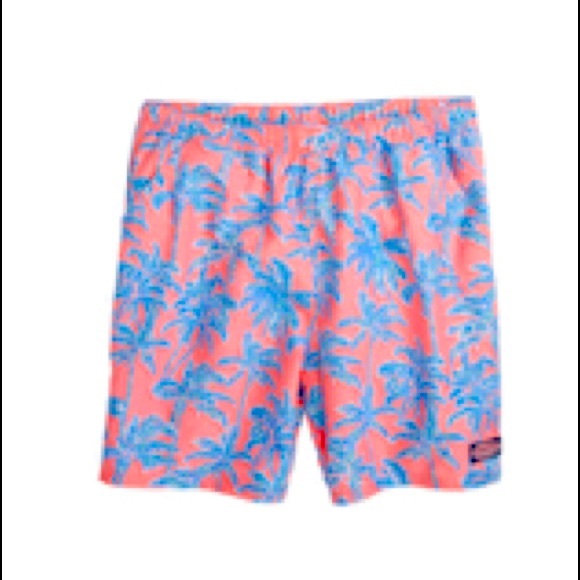 Vineyard Vines Other - NWT Vineyard Vines Chappy 7 Inch Bahia Palm Swim Trunk